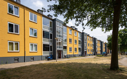 Verduurzaming 78 appartementen Enschede