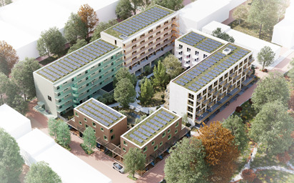 Nieuwbouw 200 woningen IJburg Amsterdam