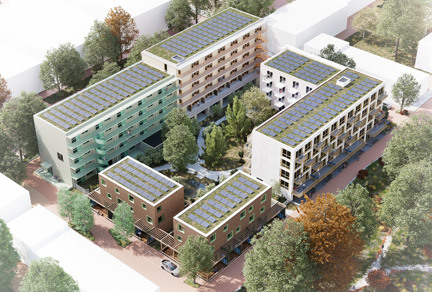 Nieuwbouw 200 woningen IJburg Amsterdam