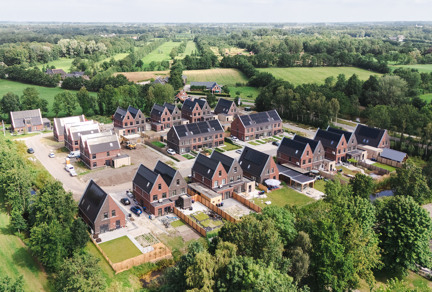 Nieuwbouw 19 woningen Jeltingapark Buitenpost