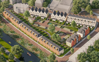 Nieuwbouw 45 woningen Wetterhiem Middelsee Leeuwarden