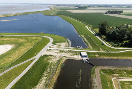 Realisatie getijdenduiker Dubbele Dijk