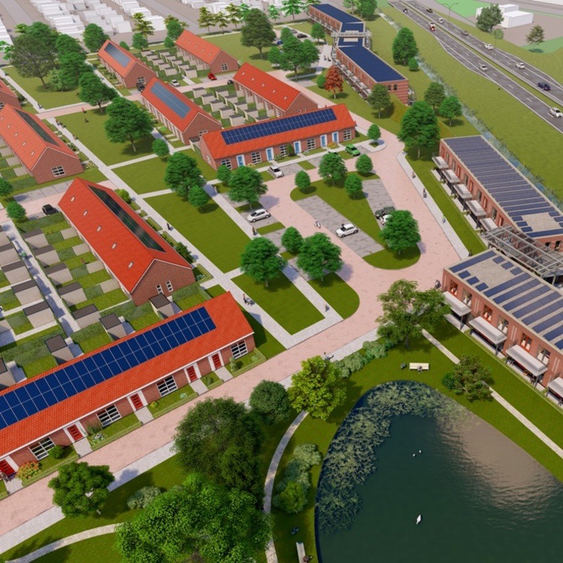 110 woningen Harlingen