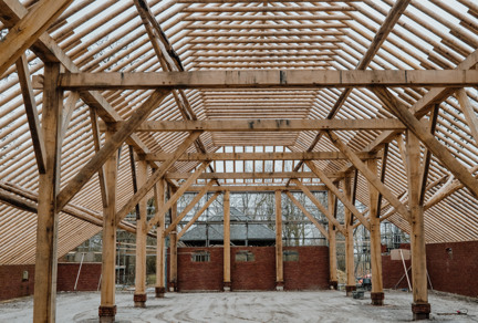 Restauratie en herbouw rijksmonumentale boerderij Oudeschans