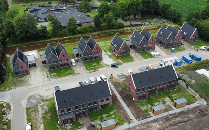Nieuwbouw 19 woningen Jeltingapark Buitenpost