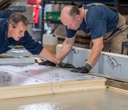 Betonelementen met isolatie