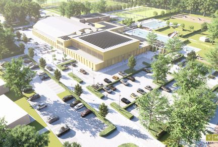 Renovatie en uitbreiding sportcentrum Kortezwaag