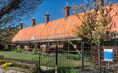 Renovatie binnengasthuis Poptaslot Marsum