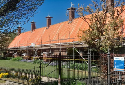 Renovatie binnengasthuis Poptaslot Marsum