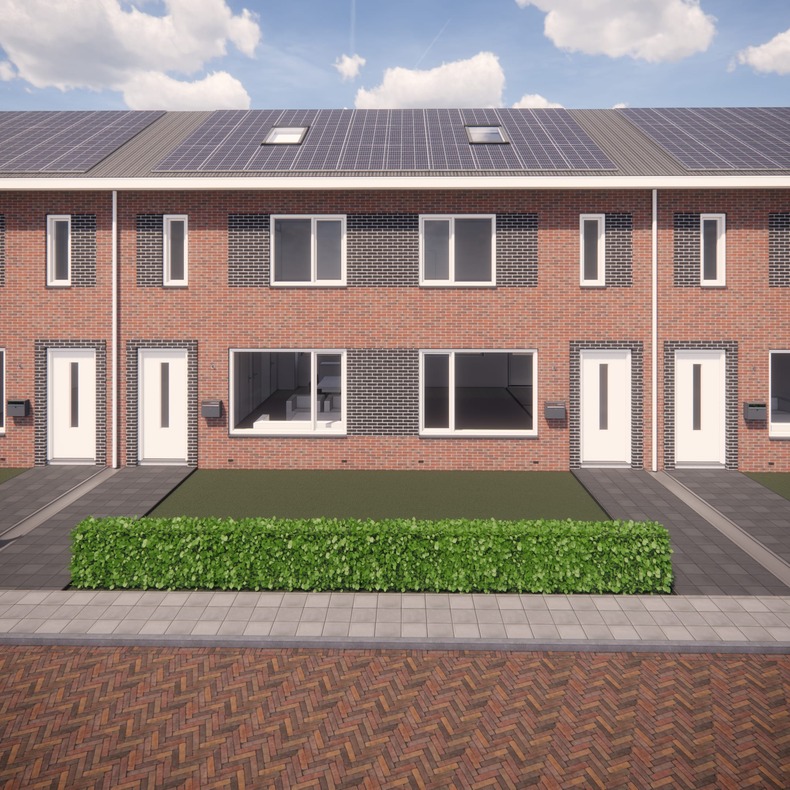 8 nieuwbouwwoningen Tramdijk Lemmer