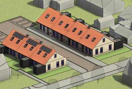 Nieuwbouw 7 woningen Ameland