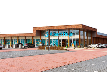 Nieuwbouw supermarkt Ter Borch Eelderwolde