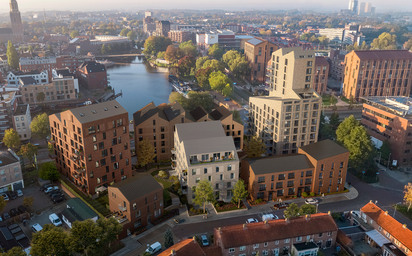 110 appartementen + parkeerkelder De Zwaan Zwolle