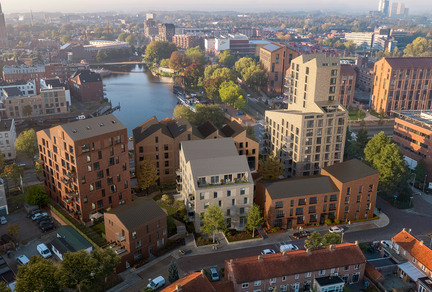 110 appartementen + parkeerkelder De Zwaan Zwolle