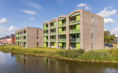 Nieuwbouw 28 appartementen Het Perk Sneek