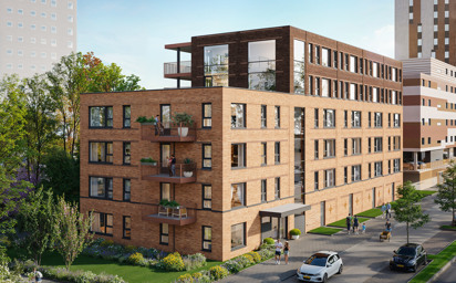 27 appartementen Aldlânsdyk Leeuwarden