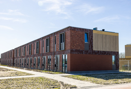Nieuwbouw 42 woningen geWOONhout Sneek