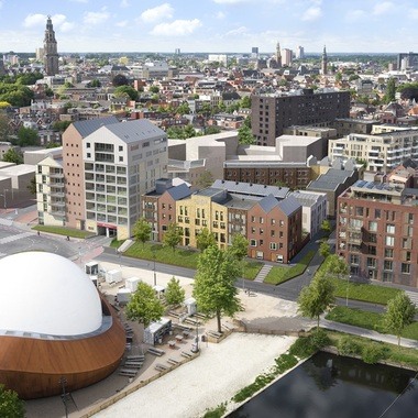37 woningen Ebbingekwartier Groningen