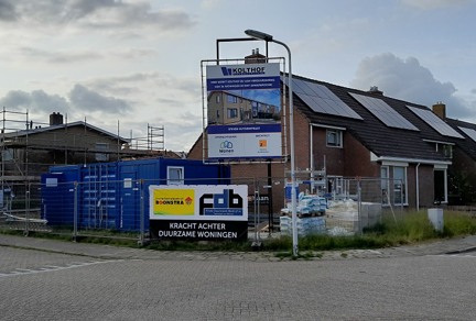 Renovatie 36 woningen Sint Annaparochie