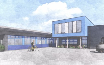 Verbouwing bedrijfspand Friso Groningen